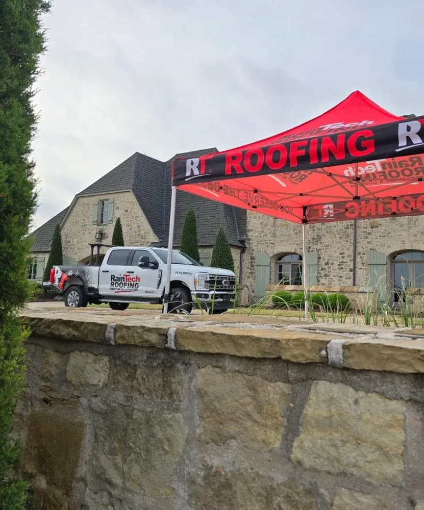 RainTech Roofing, Sheet Metal & Gutters business background image